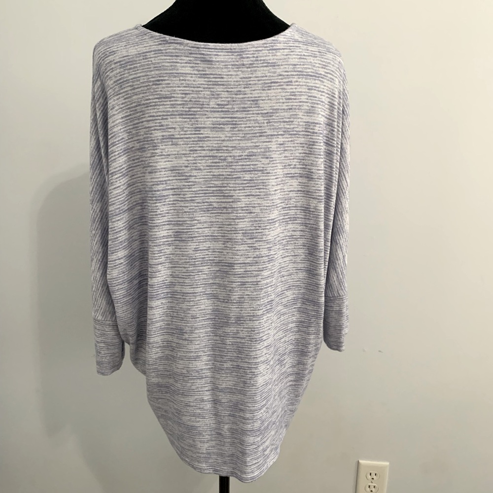 Purple Blouse - 3/4 sleeves - Picture 2 of 4